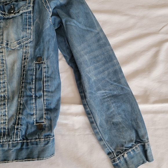 D-LUX DENIM JACKET SIZE MEDIUM - Picture 6 of 11